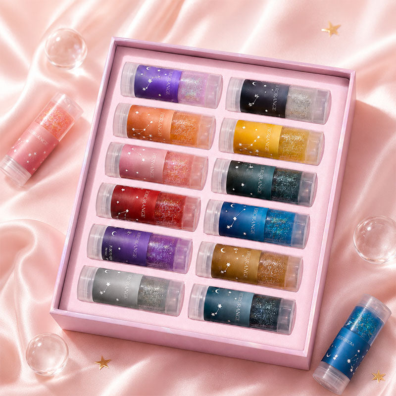 Zodiac Sparkly Lip Balm Blind Box Gift Set