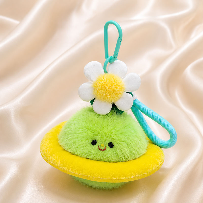 Bloomy Buddies Secret Garden plush charm blind box collection with six handmade flower friends