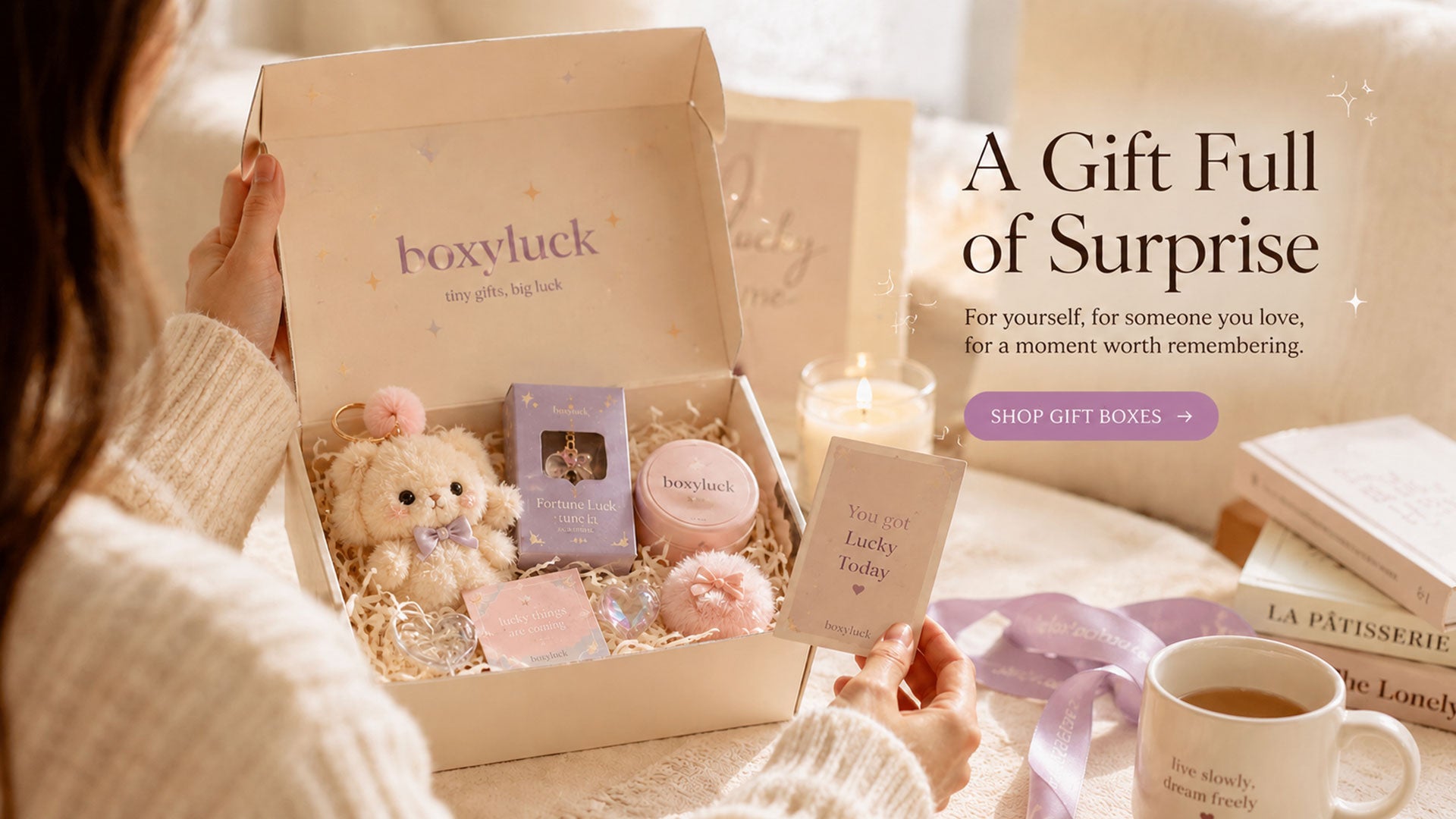 boxyluck blind box gift surprise lifestyle
