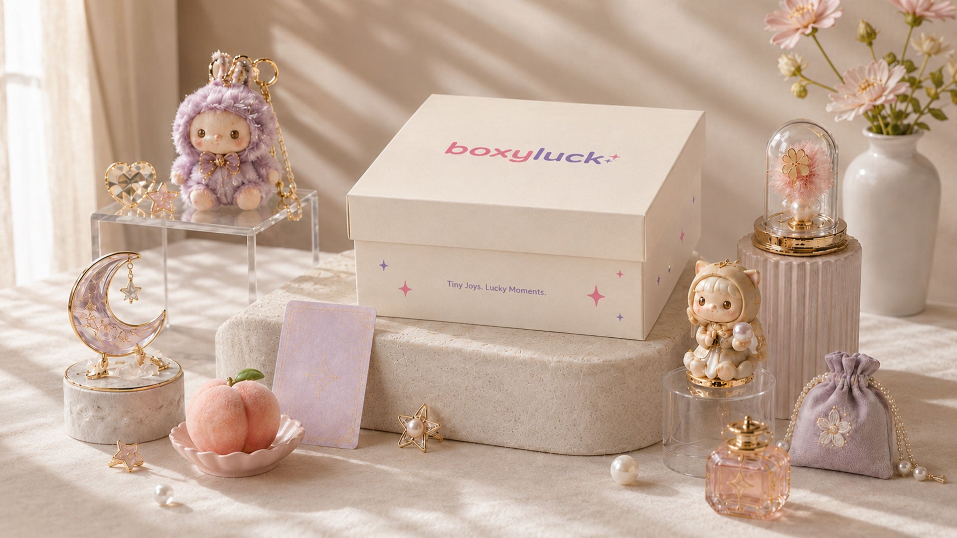 boxyluck collectible series showcase blind box gifts