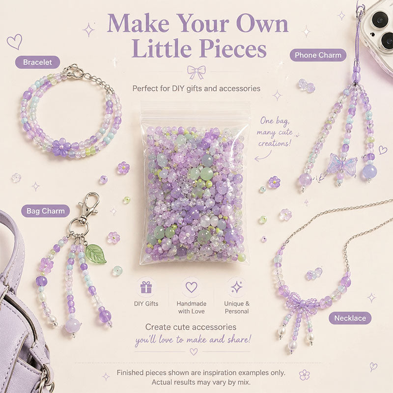 Mystery Bead Blind Box – Surprise Color Mix for DIY Jewelry Creations