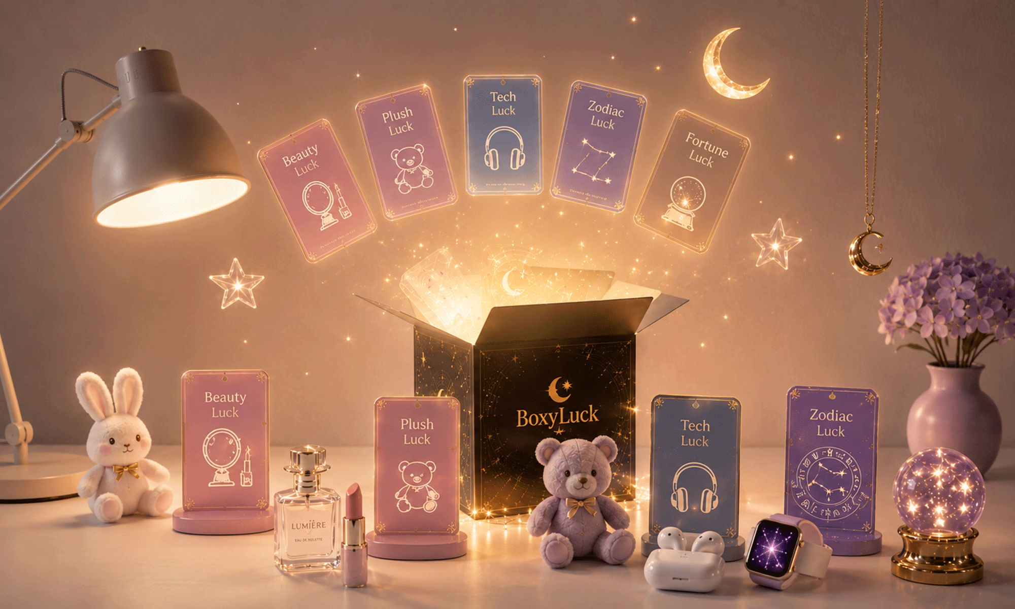 boxyluck lucky moments after blind box gifts