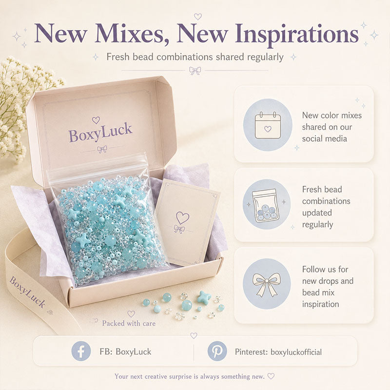 Mystery Bead Blind Box – Surprise Color Mix for DIY Jewelry Creations