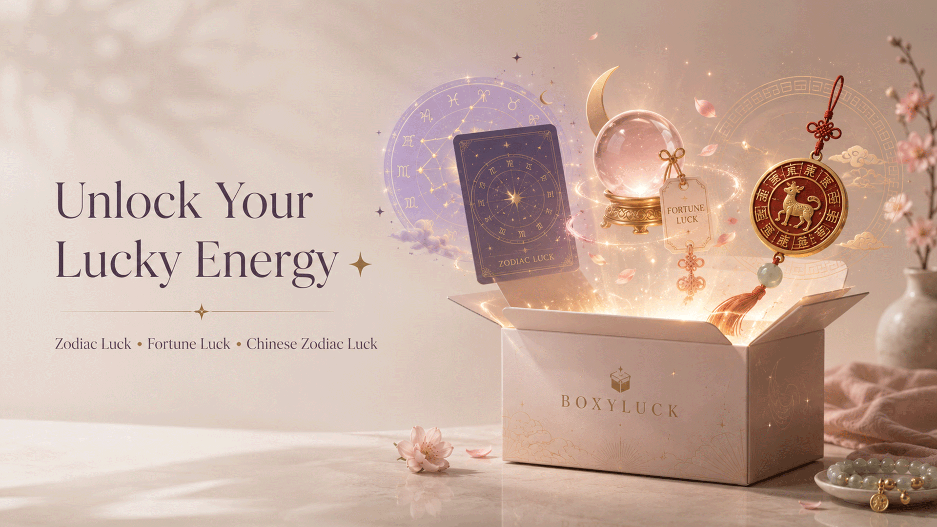 boxyluck unlock your lucky energy blind box gifts