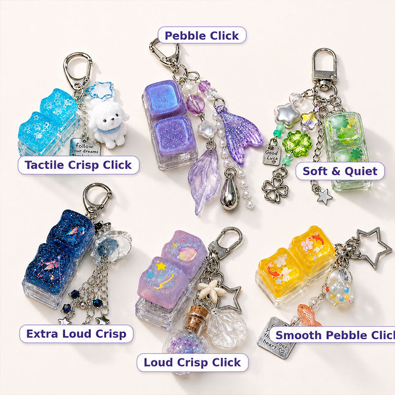 Lucky Click Charm Blind Box Keychain