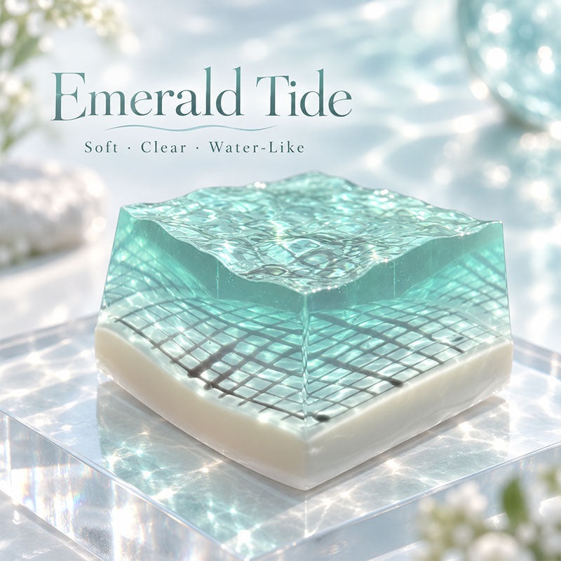 Emerald Tide handmade pool squishy