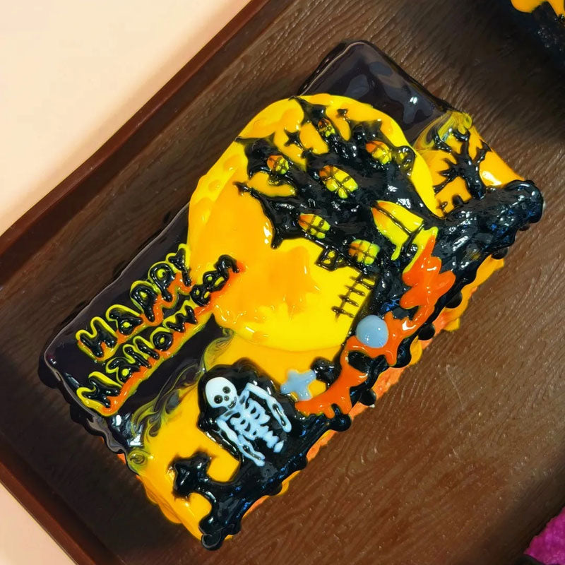 Hand-Painted Halloween Mochi Squishy Mystery Pick