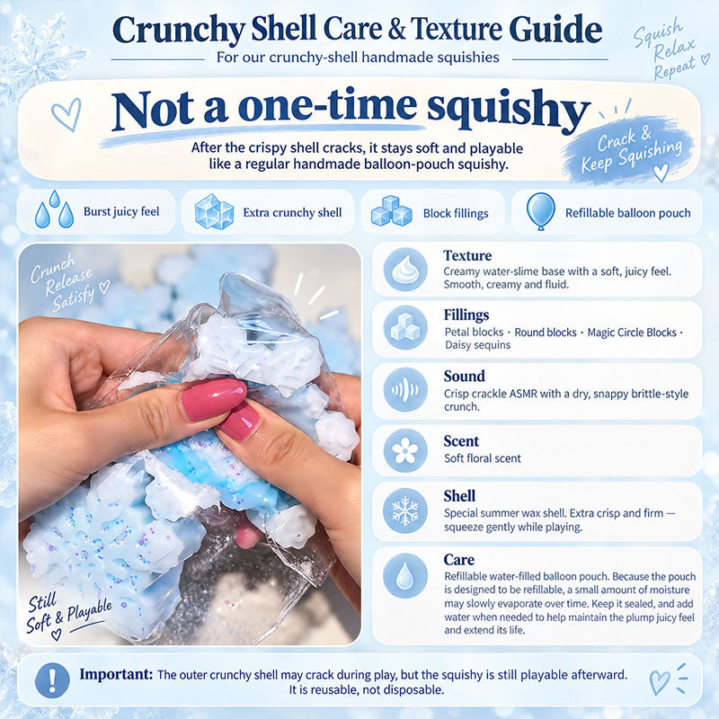 Handmade Crunchy Squishy Blind Box