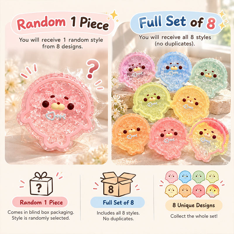 Handmade Crystal Seal Squishy