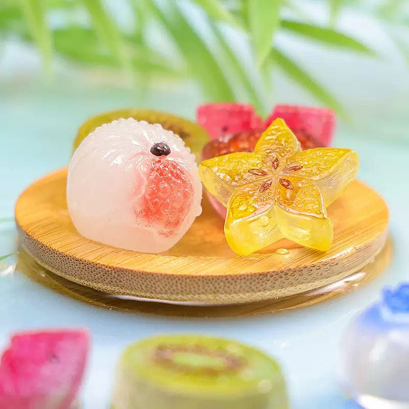 Transparent Fruit Mini Resin Fruit Decor