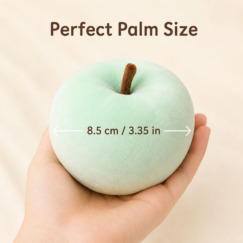 Apple Friends plush apple size guide