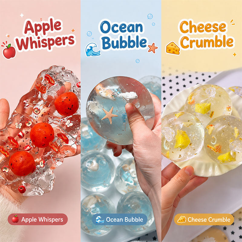 Coconut Oil Fruit Squishy Blind Box 01