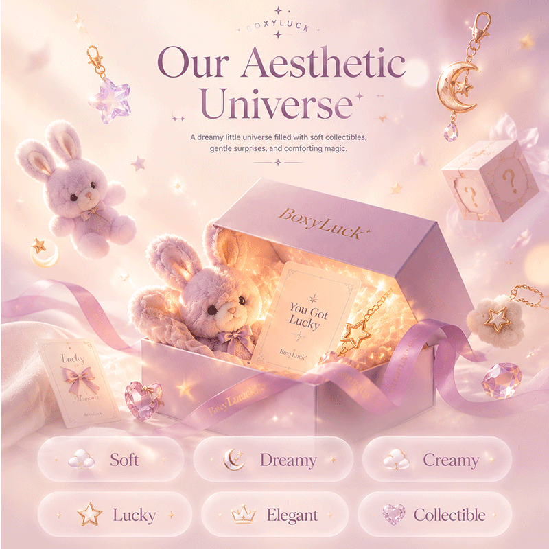 boxyluck aesthetic universe
