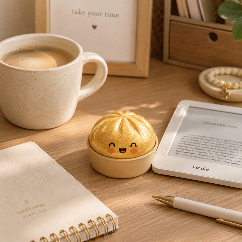 boxyluck bao bun squishy desk