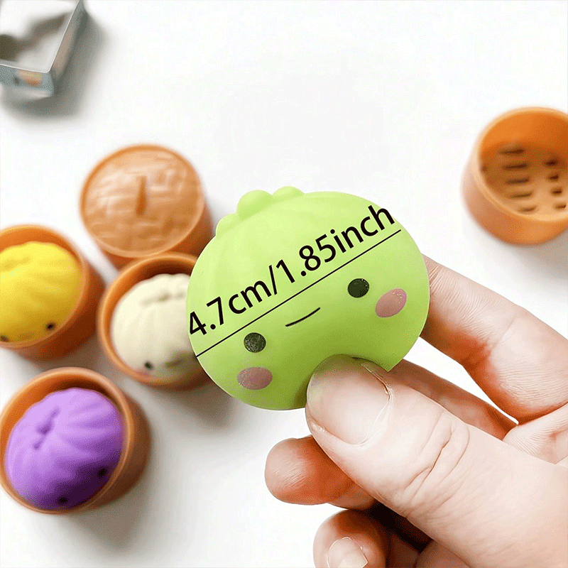 boxyluck bao bun squishy detail