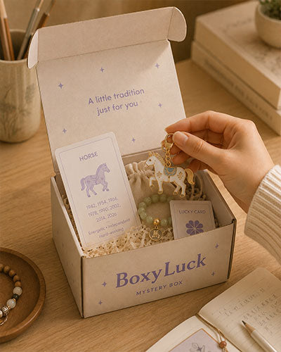 boxyluck chinese zodiac luck collections blind box gifts