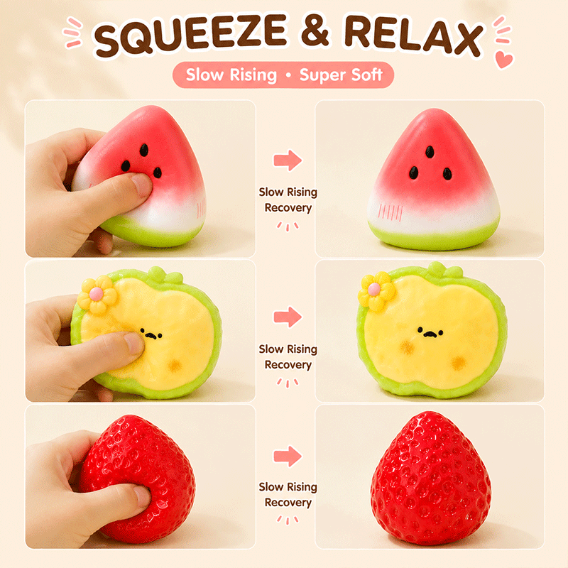 boxyluck summer fruit blindbox squeeze
