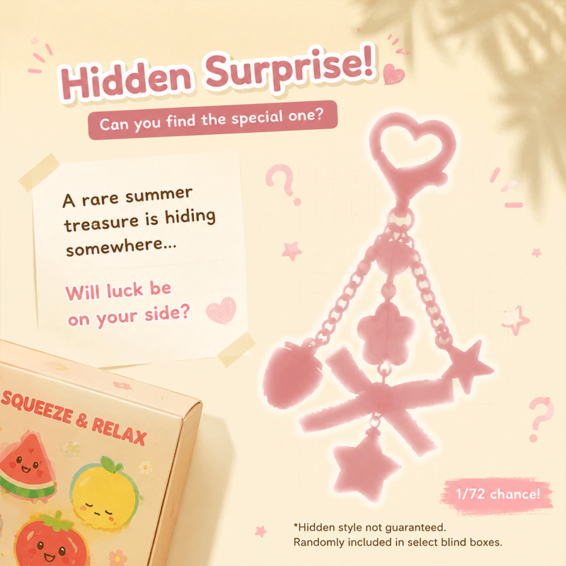 boxyluck summer fruit squishy blind box hidden surprise