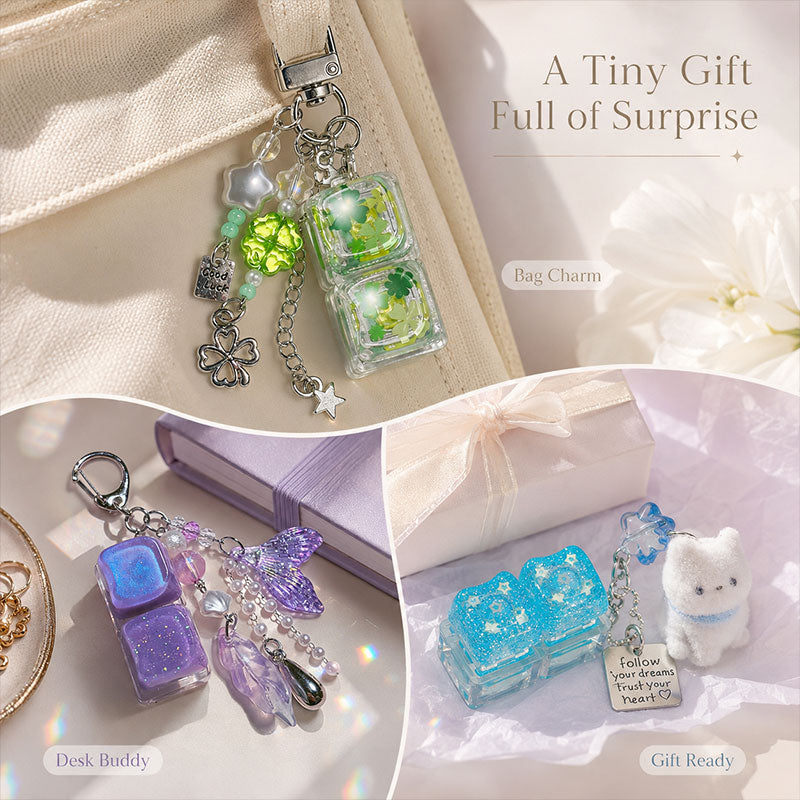 Lucky Click Charm Blind Box Keychain