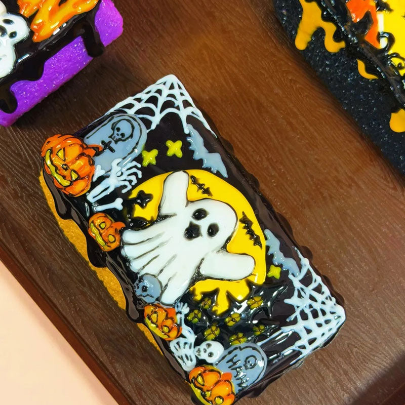Hand-Painted Halloween Mochi Squishy Mystery Pick