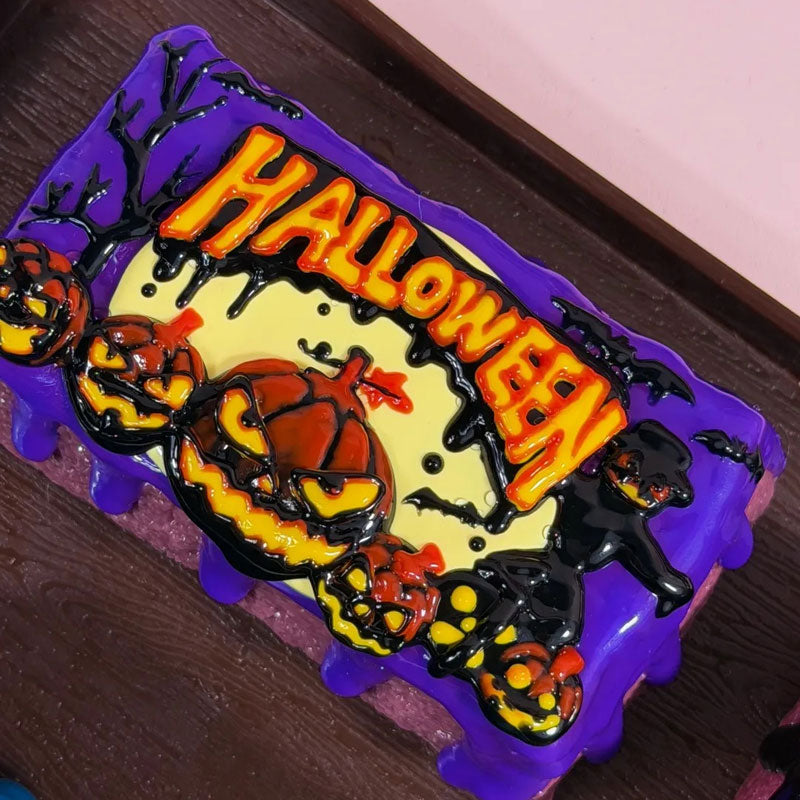 Hand-Painted Halloween Mochi Squishy Mystery Pick