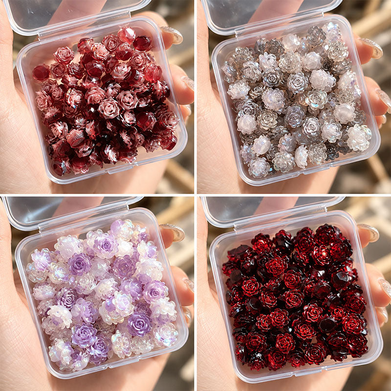 Premium Silicone Flower Beads – Floral Accent Beads for DIY Jewelry