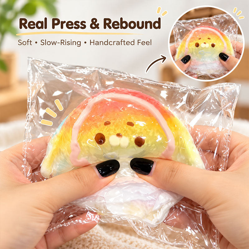 Handmade Crystal Seal Squishy