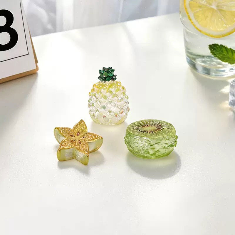 Transparent Fruit Mini Resin Fruit Decor